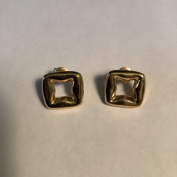 UNO de 50 square stud earrings - Picture 1 of 2
